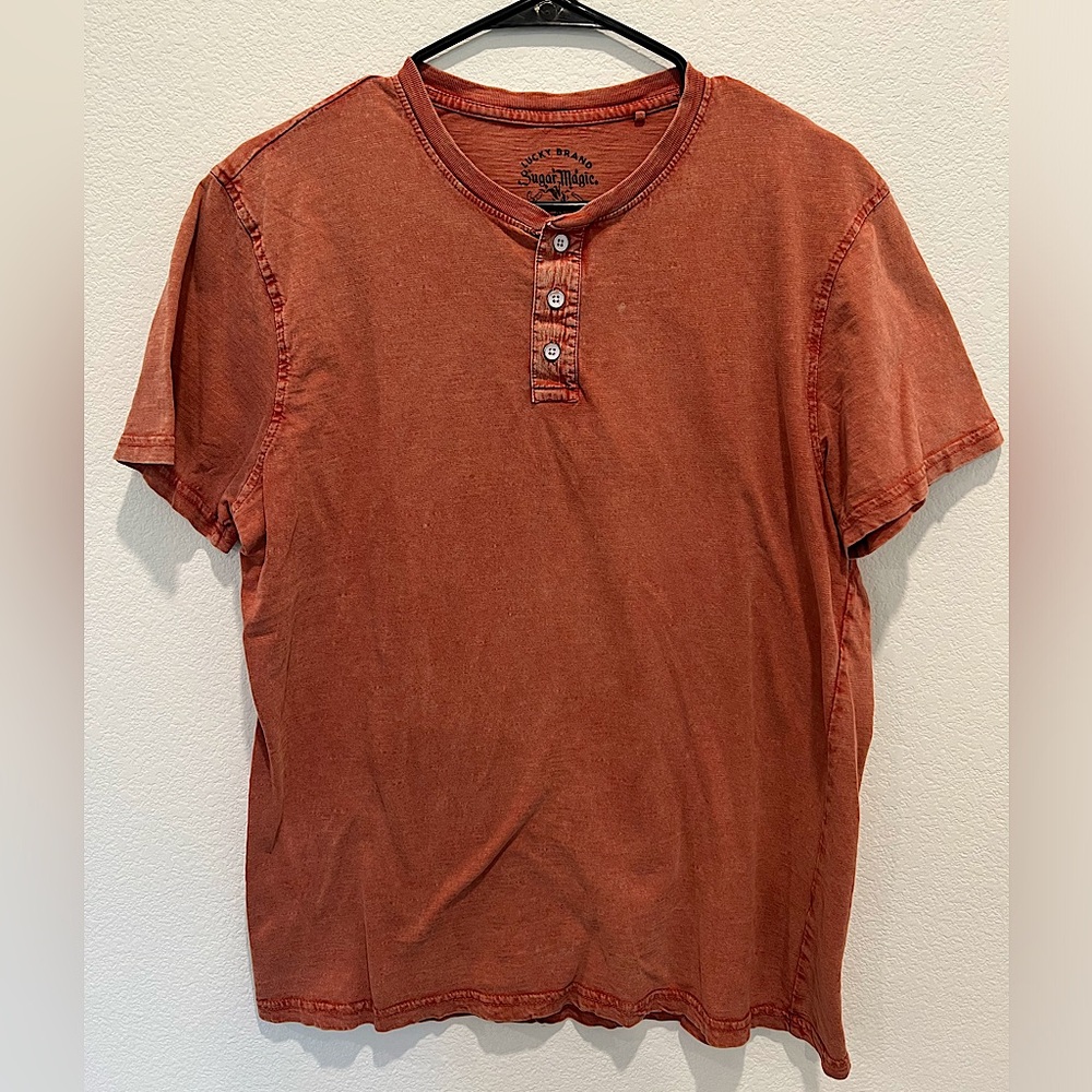 Lucky Brand Sugar Magic Conjured T Shirt Size M